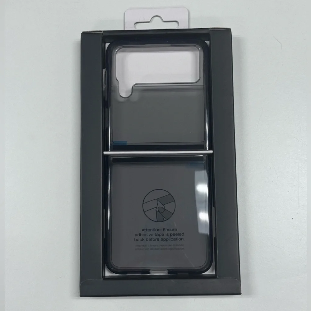 Tech21 EvoTint Protective Case for Samsung Galaxy Z Flip4 - Transparent Black
